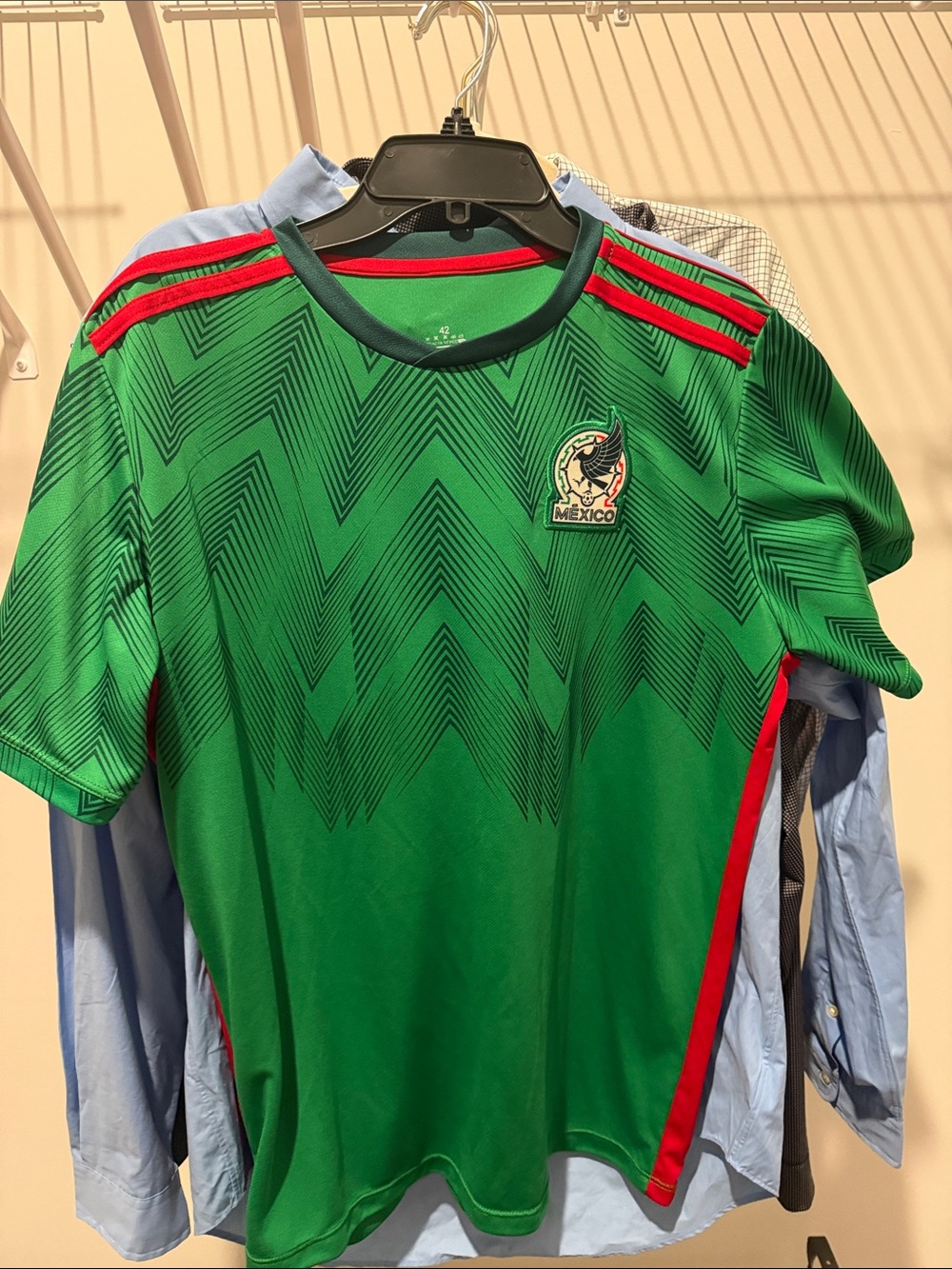 Mexico Men's Green National Team Soccer Jersey